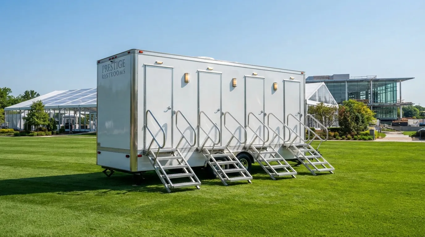 4 Stall Restroom Trailer in Des Plaines, IL