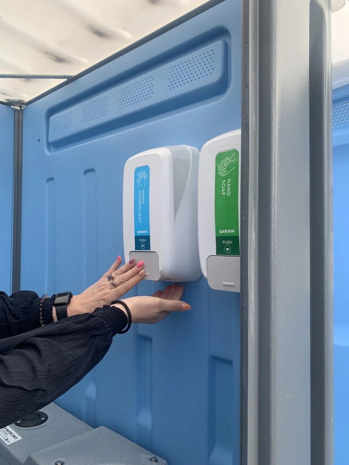 Hand Sanitizer Station Rental in Des Plaines, IL