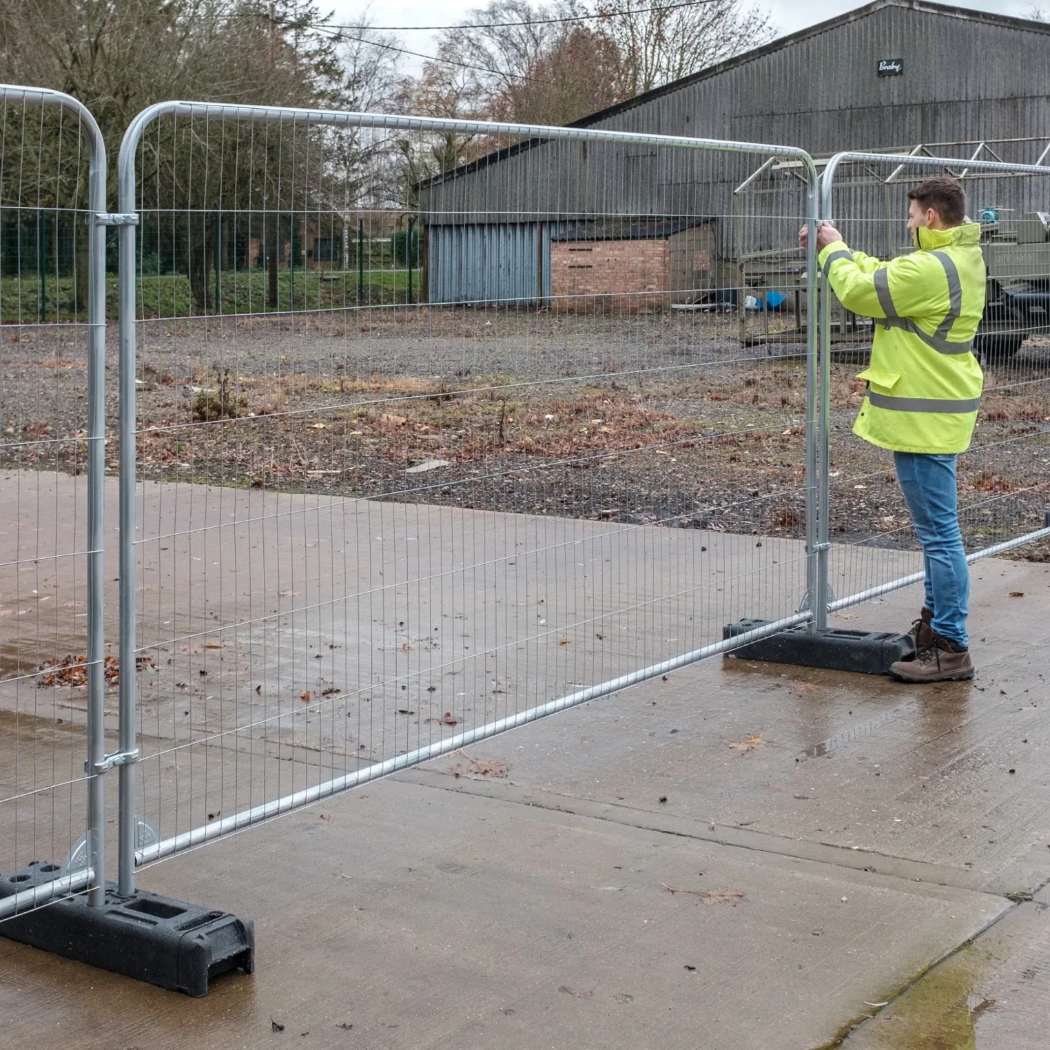 Temporary Fence Cost in Des Plaines, IL